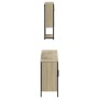 Sonoma oak plywood 3-piece bathroom furniture set by , Bathroom furniture - Ref: Foro24-3214671, Price: 173,88 €, Discount: %