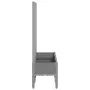 Planter with trellis PP light gray 120x40x142 cm by , Pots and planters - Ref: Foro24-367927, Price: 94,73 €, Discount: %