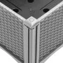 Planter with trellis PP light gray 120x40x142 cm by , Pots and planters - Ref: Foro24-367927, Price: 94,73 €, Discount: %