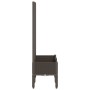 Planter with brown PP trellis 80x40x142 cm by , Pots and planters - Ref: Foro24-367925, Price: 81,87 €, Discount: %
