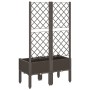 Pflanzgefäß mit braunem PP-Gitter 80x40x142 cm von , Töpfe und Pflanzgefäße - Ref: Foro24-367925, Preis: 81,87 €, Rabatt: %