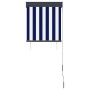 Blau-weißes Außenrollo 60x250 cm von vidaXL, Jalousien und Jalousien - Ref: Foro24-145943, Preis: 38,68 €, Rabatt: %