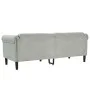 Sofá de 3 plazas terciopelo gris claro de , Sofás - Ref: Foro24-372585, Precio: 222,57 €, Descuento: %