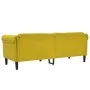 3-Sitzer-Sofa aus gelbem Samt von , Sofas - Ref: Foro24-372591, Preis: 268,54 €, Rabatt: %