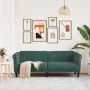 Sofá de 3 plazas terciopelo verde oscuro de , Sofás - Ref: Foro24-372587, Precio: 264,95 €, Descuento: %