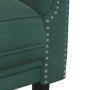 Dark green velvet 3-seater sofa by , Sofas - Ref: Foro24-372587, Price: 269,25 €, Discount: %
