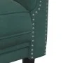 Sofá de 3 plazas terciopelo verde oscuro de , Sofás - Ref: Foro24-372587, Precio: 264,95 €, Descuento: %