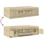 Lounger with Sonoma oak engineered wood drawers 100x200 cm by , Beds and slatted bases - Ref: Foro24-3280239, Price: 200,33 €...