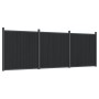 Gray WPC fence panel 526x186 cm by , fence panels - Ref: Foro24-3282791, Price: 1,00 €, Discount: %
