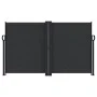 Schwarze einziehbare Seitenmarkise 140x600 cm von , Sonnenschirme - Ref: Foro24-4004609, Preis: 127,12 €, Rabatt: %