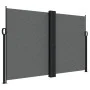 Anthracite gray retractable side awning 160x600 cm by , Umbrellas - Ref: Foro24-4004628, Price: 141,01 €, Discount: %