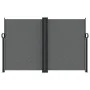 Anthracite gray retractable side awning 160x600 cm by , Umbrellas - Ref: Foro24-4004628, Price: 141,01 €, Discount: %