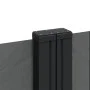 Anthracite gray retractable side awning 160x600 cm by , Umbrellas - Ref: Foro24-4004628, Price: 141,01 €, Discount: %