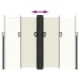 Cream retractable side awning 180x600 cm by , Umbrellas - Ref: Foro24-4004640, Price: 139,38 €, Discount: %