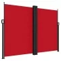 Red retractable side awning 180x600 cm by , Umbrellas - Ref: Foro24-4004642, Price: 139,38 €, Discount: %