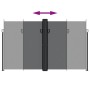 Toldo lateral retráctil negro 200x600 cm de , Sombrillas - Ref: Foro24-4004654, Precio: 165,66 €, Descuento: %