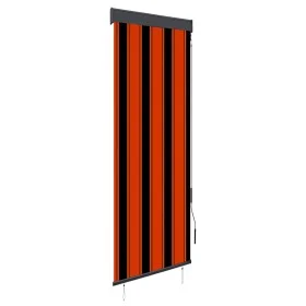Orangefarbenes und braunes Außenrollo 60x250 cm von vidaXL, Jalousien und Jalousien - Ref: Foro24-145948, Preis: 31,38 €, Rab...
