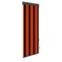 Estor enrollable de exterior naranja y marrón 60x250 cm de vidaXL, Persianas y estores - Ref: Foro24-145948, Precio: 31,74 €,...