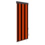 Orangefarbenes und braunes Außenrollo 60x250 cm von vidaXL, Jalousien und Jalousien - Ref: Foro24-145948, Preis: 31,74 €, Rab...