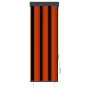 Estor enrollable de exterior naranja y marrón 60x250 cm de vidaXL, Persianas y estores - Ref: Foro24-145948, Precio: 31,74 €,...