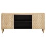 TV-Schrank aus massivem Mangoholz, 105 x 33 x 46 cm von , TV-Möbel - Ref: Foro24-358248, Preis: 114,56 €, Rabatt: %