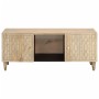 Solid mango wood coffee table 100x54x40 cm by , Coffee table - Ref: Foro24-358260, Price: 86,13 €, Discount: %