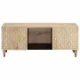 Solid mango wood coffee table 100x54x40 cm by , Coffee table - Ref: Foro24-358260, Price: 86,13 €, Discount: %