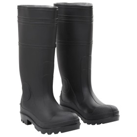 Botas de agua negro número 39 PVC