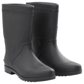 Botas de agua negro número 44 PVC