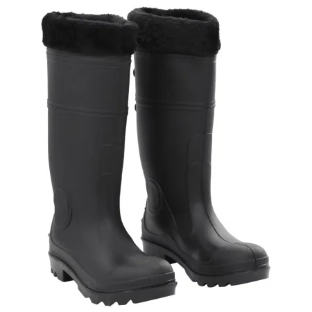 Wellies with removable socks black number 39 PVC by , Waders for hunting and fishing - Ref: Foro24-137597, Price: 35,38 €, Di...