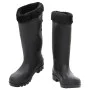 Wellies with removable socks black number 39 PVC by , Waders for hunting and fishing - Ref: Foro24-137597, Price: 35,38 €, Di...