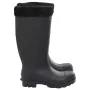 Wellies with removable socks black number 39 PVC by , Waders for hunting and fishing - Ref: Foro24-137597, Price: 35,38 €, Di...