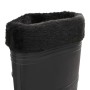 Botas de agua con calcetines extraíbles negro número 39 PVC