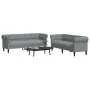 2-piece sofa set light gray fabric by , Sofas - Ref: Foro24-3209200, Price: 524,80 €, Discount: %