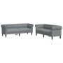 2-piece sofa set light gray fabric by , Sofas - Ref: Foro24-3209200, Price: 536,33 €, Discount: %