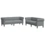 2-piece sofa set light gray fabric by , Sofas - Ref: Foro24-3209200, Price: 524,80 €, Discount: %