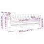 2-teilige Sofagarnitur aus hellgrauem Stoff von , Sofas - Ref: Foro24-3209200, Preis: 526,56 €, Rabatt: %