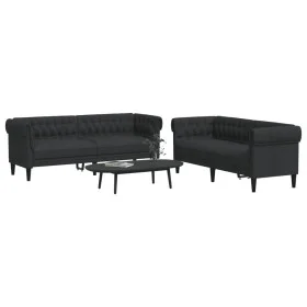 2-piece black fabric sofa set by , Sofas - Ref: Foro24-3209202, Price: 589,84 €, Discount: %