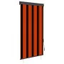 Orangefarbenes und braunes Außenrollo 80x250 cm von vidaXL, Jalousien und Jalousien - Ref: Foro24-145954, Preis: 38,99 €, Rab...