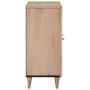 Solid mango wood auxiliary cabinet 90x33x75 cm by , Sideboards - Ref: Foro24-358276, Price: 150,38 €, Discount: %
