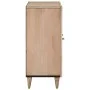 Solid mango wood auxiliary cabinet 90x33x75 cm by , Sideboards - Ref: Foro24-358276, Price: 147,89 €, Discount: %