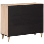 Solid mango wood auxiliary cabinet 90x33x75 cm by , Sideboards - Ref: Foro24-358276, Price: 150,38 €, Discount: %