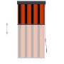 Orangefarbenes und braunes Außenrollo 80x250 cm von vidaXL, Jalousien und Jalousien - Ref: Foro24-145954, Preis: 39,46 €, Rab...