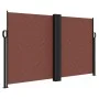 Brown retractable side awning 140x600 cm by , Umbrellas - Ref: Foro24-4004614, Price: 119,78 €, Discount: %