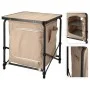Redcliffs Camping table with beige cabinet 48x48x53.5 cm by , camping furniture - Ref: Foro24-447567, Price: 58,33 €, Discoun...