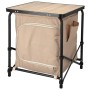 Redcliffs Campingtisch mit beigem Schrank 48x48x53,5 cm von , Campingmöbel - Ref: Foro24-447567, Preis: 58,27 €, Rabatt: %