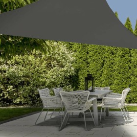 ProGarden Toldo triangular gris 3,6x3,6x3,6 m