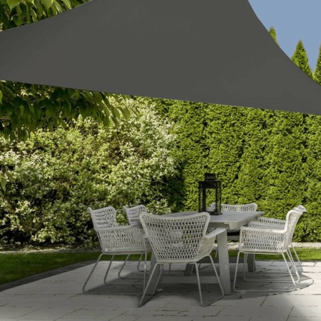ProGarden Toldo triangular gris 3,6x3,6x3,6 m de , Sombrillas - Ref: Foro24-447571, Precio: 21,65 €, Descuento: %
