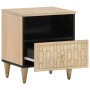 Nachttische 2 Stück aus massivem Mangoholz 40x33x46 cm von , Nachttische - Ref: Foro24-358255, Preis: 75,71 €, Rabatt: %