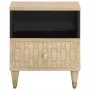 Nachttische 2 Stück aus massivem Mangoholz 40x33x46 cm von , Nachttische - Ref: Foro24-358255, Preis: 74,86 €, Rabatt: %